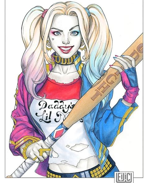 Harley Quinn Inspiration Zeichnungen